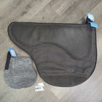 Endurance AIR Saddle Pad, 2 Felt shims *vgc, mnr hair, stains, residue?dirt, rubs & hair, HOLDS Air
