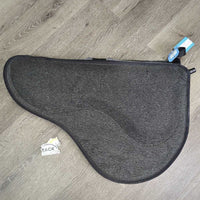 Endurance AIR Saddle Pad, 2 PAIRS Felt shims *vgc, mnr hair, stains, residue?dirt, rubs & hair, HOLDS Air
