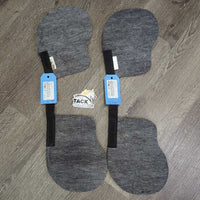 Endurance AIR Saddle Pad, 2 PAIRS Felt shims *vgc, mnr hair, stains, residue?dirt, rubs & hair, HOLDS Air

