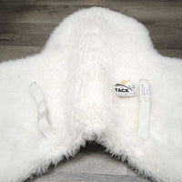 Super Thick Fitted Fleece Hunter Saddle Pad *vgc/gc, older, clean, clumpy, mnr rubs & stains
