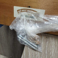 Wood Wall Coat Hanger/Shelf, Wagon Wheel sides
