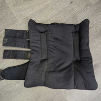 Quick Wraps *gc, clean, rubs, pills, snags, unstitched seam edges, older, mnr dirt?residue?stains
