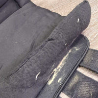 Quick Wraps *gc, clean, rubs, pills, snags, unstitched seam edges, older, mnr dirt?residue?stains
