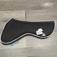 Withers Free 3D Spacer Fabric and Memory Foam & Mesh Half Pad *vgc, clean, mnr stains, rubs & hair
