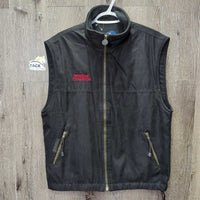 Microsuede - Fleece Vest, Zip "Canadian Supreme Res.Champ" *vgc

