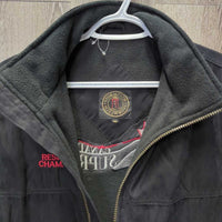 Microsuede - Fleece Vest, Zip "Canadian Supreme Res.Champ" *vgc
