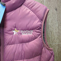 Puffy Vest "Vantage Trailer" *xc/like new, mnr thread
