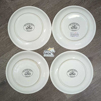 VINTAGE Dinnerware 16 pc Set: "Wild Horses" 4 x's Bowls, Mugs, Sm Plates, Lg Plates *1 bowl not for food use
