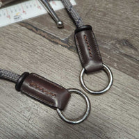 Sweet Iron Full Cheek Gag Bit, Thick Nylon Rope Gag Cheeks *vgc, clean, rust, scuffs & scratches, gouged/hollow spots
