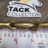 Lozenge French Link Baucher Bit *vgc/gc, clean, mnr stains, rubs, chews & scratches

