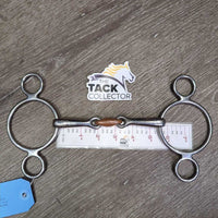 2 Ring Copper Lozenge Elevator Bit, center lozenge *vgc, clean, mnr residue & scuffs
