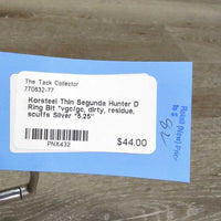 Thin Segunda Hunter D Ring Bit *vgc/gc, dirty, residue, scuffs
