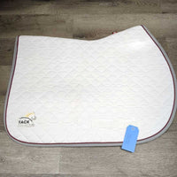 Quilt Jumper Profile Saddle Pad, "Commonwealth Saddlery" *xc, clean, puckers

