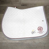 Quilt Jumper Profile Saddle Pad, "Commonwealth Saddlery" *xc, clean, puckers
