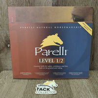 2009 Parelli Natural Horsemanship - LEVEL 1/2 - 3 DVD Set, book sleeve *xc/like new, mnr bent corner
