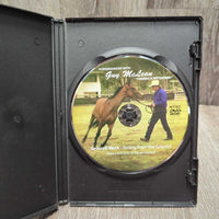 Guy McLean: Ground Work - Riding from the Ground DVD, Case *vgc, mnr dust, smudges, scuffs
