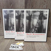 Buck Brannaman: Part 1, 2 & 3: 3 DVD Set, Plastic Case *vgc, mnr scuffs, scratches & rubs
