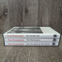 Buck Brannaman: Part 1, 2 & 3: 3 DVD Set, Plastic Case *vgc, mnr scuffs, scratches & rubs
