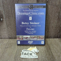 Betsy Steiner Dressage Clinic DVD - Volume 5, Plastic Case *xc, mnr scuffs
