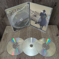 7 Clinics with Buck Brannaman 3 DVD Set, Plastic Case *gc, dirty, film, scuffs

