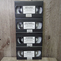 Mary Wanless: Video Masterclass 4 VHS Set, 1997 *xc, edge rubs & peels, works?
