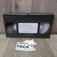 A Matter of Trust: with Walter A. Zetl VHS, 2002 *xc, scraped edges, works?

