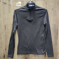 LS Polo Shirt, 1/4 Zip Up *vgc/xc, clean, hairY
