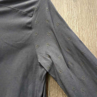 LS Polo Shirt, 1/4 Zip Up *vgc/xc, clean, hairY
