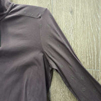 LS Polo Shirt, 1/4 Zip Up *vgc/xc, clean, mnr hair
