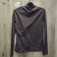 LS Polo Shirt, 1/4 Zip Up *vgc/xc, clean, mnr hair

