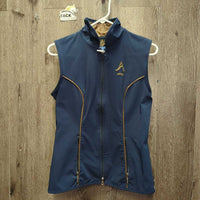 Technical Vest, Zipper *vgc, mnr stains, seam puckers
