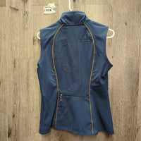 Technical Vest, Zipper *vgc, mnr stains, seam puckers
