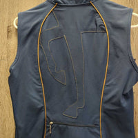 Technical Vest, Zipper *vgc, mnr stains, seam puckers
