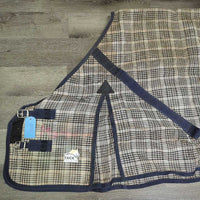 Hvy Mesh Fly Sheet, 2 legs *vgc/gc, clean, mnr hair, tears, pulls, unstitched back seam
