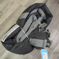 Hvy Stable Blanket, 2 legs *vgc/gc, v. wpf, residue, mnr dirty, hairy, film, stains, smells
