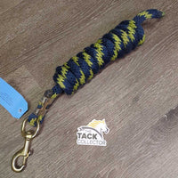 Nylon Lead Rope, snap *gc, melted, dirt, frays, snags, rust
