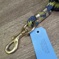 Nylon Lead Rope, snap *gc, melted, dirt, frays, snags, rust

