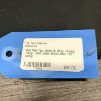 Gel Pad *gc, clean & dirty, faded, hairy, rubs, older
