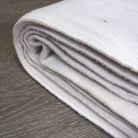 4 Fleece No Bow Leg Quilts *gc/fair, clean, thinned, creases, dingy, v.pilly, mnr hair
