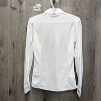 LS Show Sun Shirt, 1/4 Snap Up, Mesh Sleeves, tags *new
