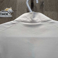 LS Show Sun Shirt, 1/4 Snap Up, Mesh Sleeves, tags *new
