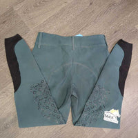 Euroseat Breeches *gc/fair, pulled seams, popped & undone stitching, stains, cracked & dry stickies
