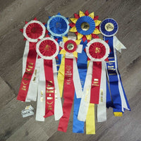 Assorted Fancy Horse Show Ribbon, inscribed *
