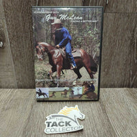 Guy McLean: Ridden Work - Basics and Start of Advancement DVD, Case *vgc, mnr dust, smudges, scuffs
