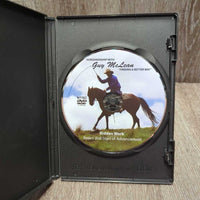 Guy McLean: Ridden Work - Basics and Start of Advancement DVD, Case *vgc, mnr dust, smudges, scuffs
