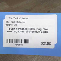 Padded Bridle Bag *like new/xc, v.mnr dirt/residue
