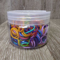 "Slick Bands" Braiding Elastics, tub *new
