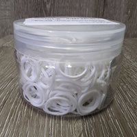 "Slick Bands" Braiding Elastics, tub *new
