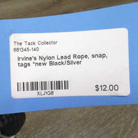 Nylon Lead Rope, snap, tags *new
