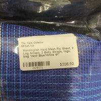 Hard Mesh Fly Sheet, 2 Leg Straps, 2 Belly Straps, tags, bag *new
